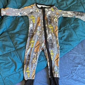 Little Sleepies Star Wars zippy